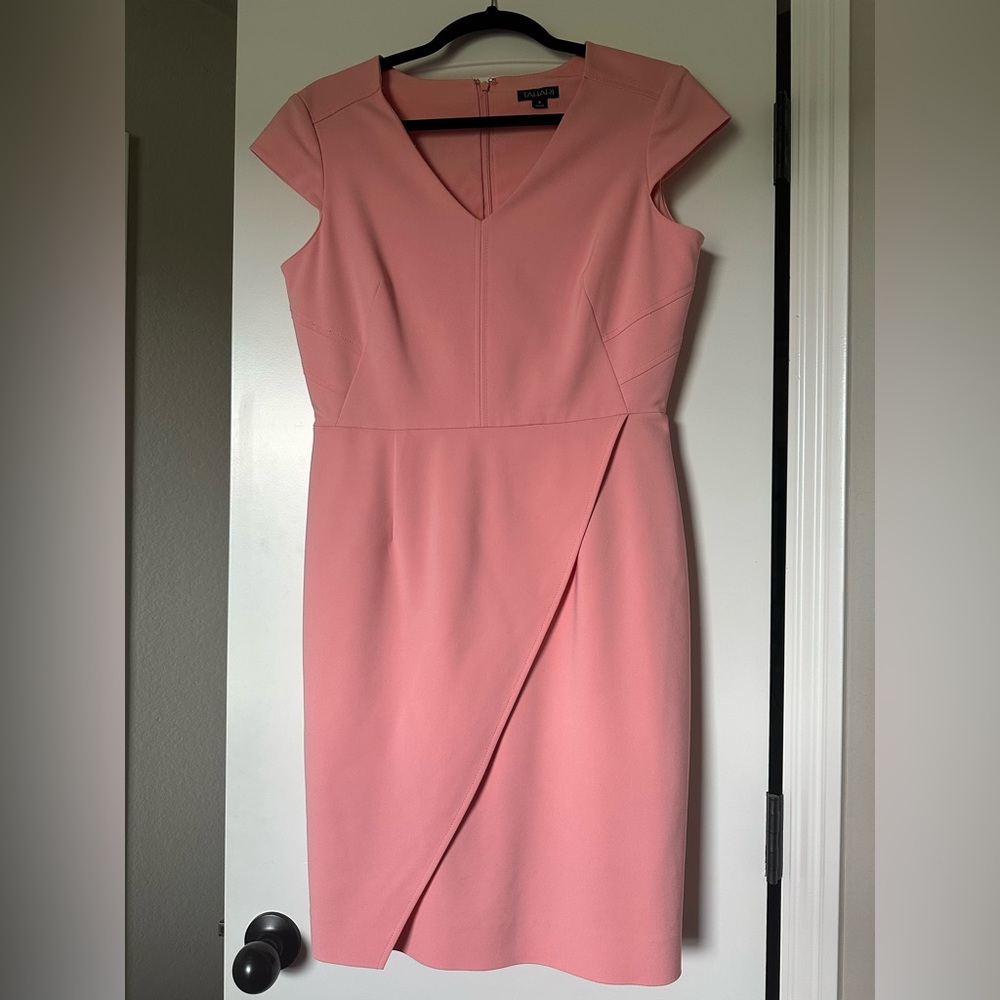 Elegant Pink Tahari Dress